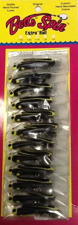 Betts Spin 1-8 Black Yellow Stripe 12-cd