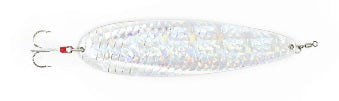 Nichols 6" Ben Parker Mini Magnum Flutter Spoon, Shattered Glass Silver, 2.5oz