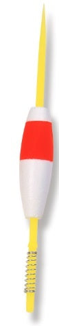 Betts Spring Stick Unweighted Pear 1.25" Red-White 50ct
