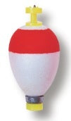 Betts Snap On Weighted Pear 1.50" 50ct Red-White