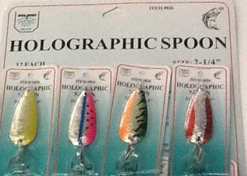 FJ Neil Holographic Spoons Assorted 1-4oz 12-cd