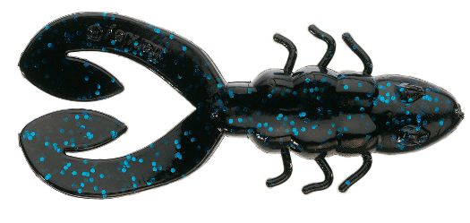 Berkley Chigger Toad 4" Black Blue Flake