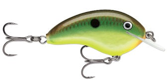 Rapala Ott Garage Tiny 4' 5-16 2.25" Hot Copper Green Shad